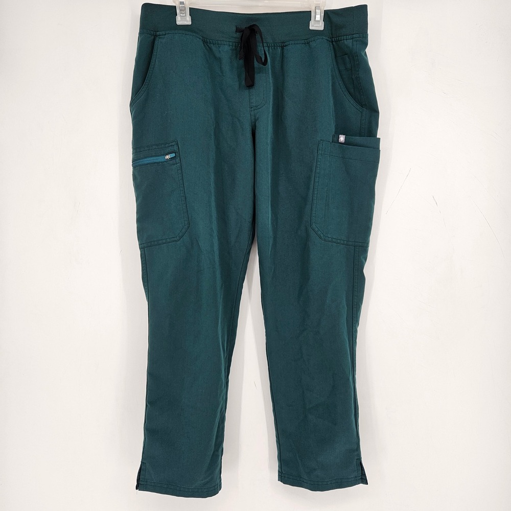 FIGS Pants Womens Extra Large Petite Yola Green Technical Scrub Healthcare